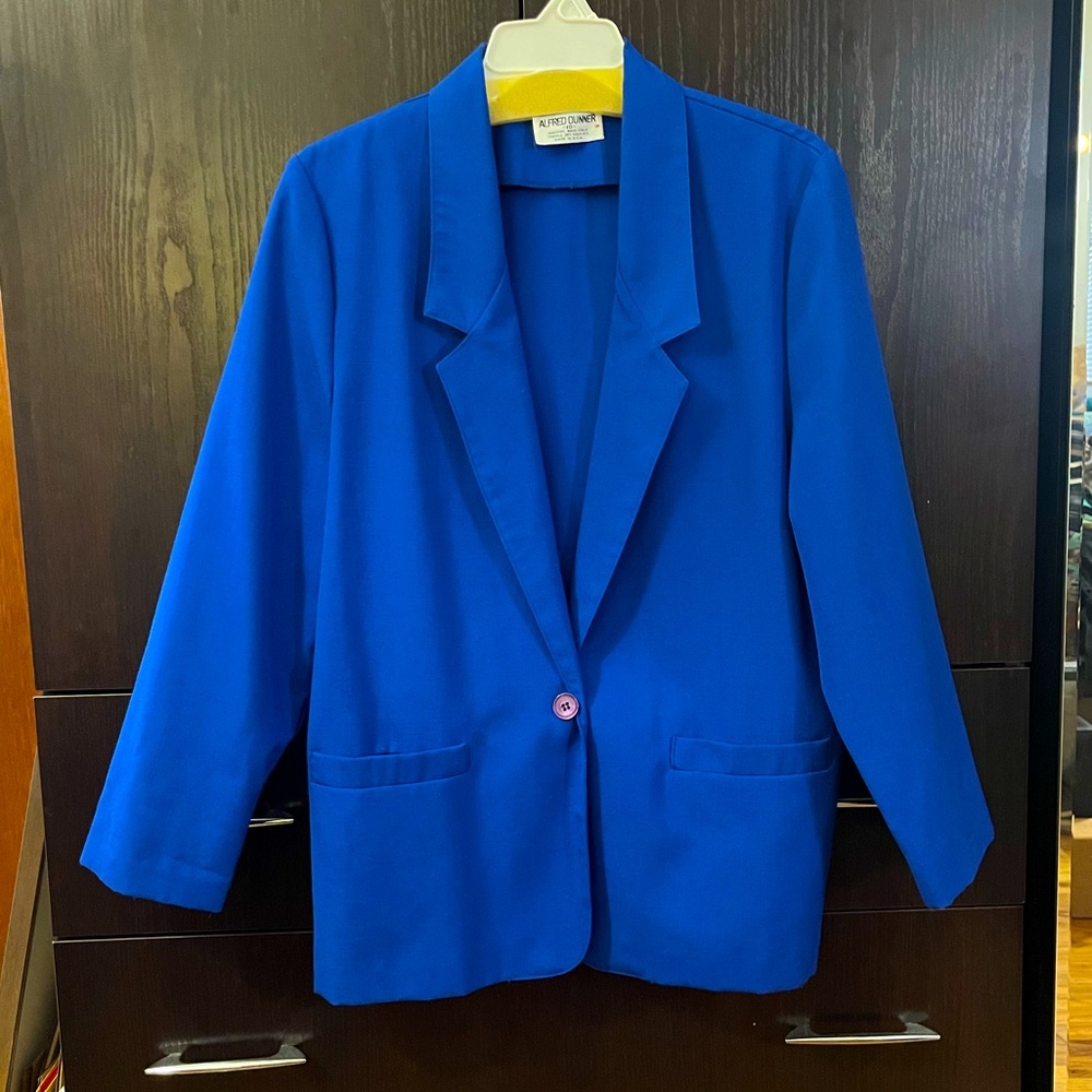 Vintage Alfred Dunner, blue. Size 10.